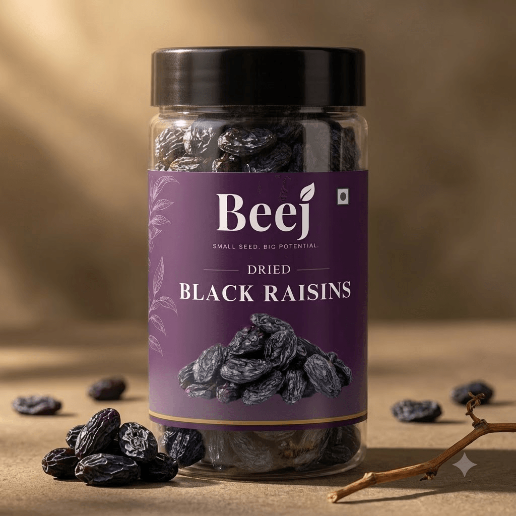 Dried Black Raisins